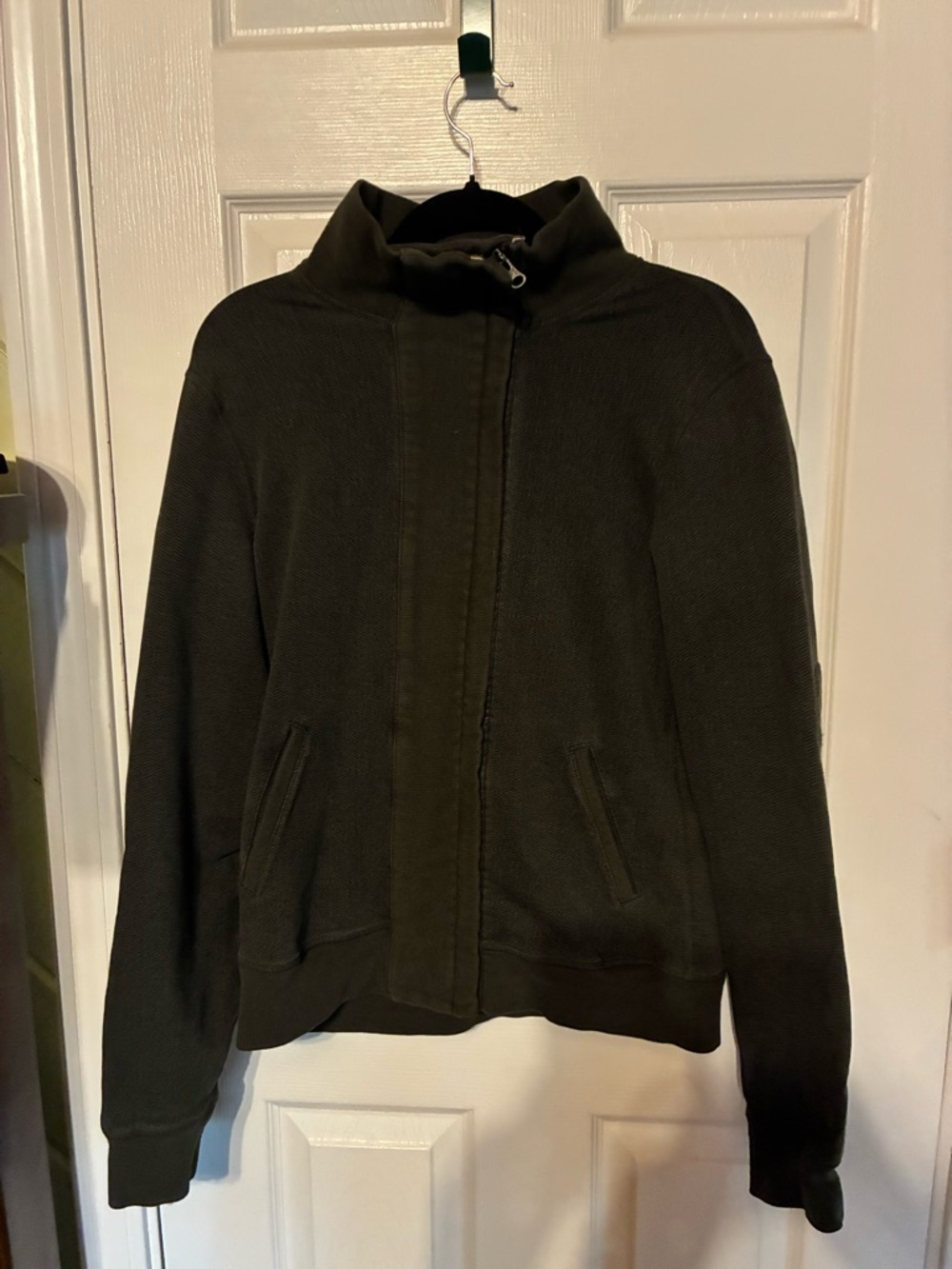 Lululemon Olive Green Women's Zip-Front Jacket